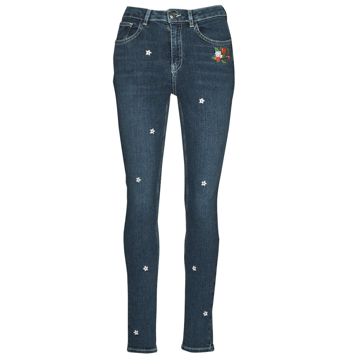 Textiel Dames Skinny jeans Desigual DENIM_NANI Blauw