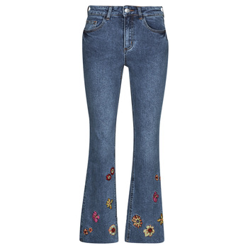 Textiel Dames Straight jeans Desigual DENIM_NICOLE Blauw