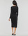 Textiel Dames Korte jurken Karl Lagerfeld LONG SLEEVE JERSEY DRESS Zwart