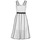 Textiel Dames Korte jurken Karl Lagerfeld KL EMBROIDERED LACE DRESS Wit / Zwart