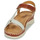 Schoenen Dames Sandalen / Open schoenen Pikolinos ALTEA Bruin / Wit