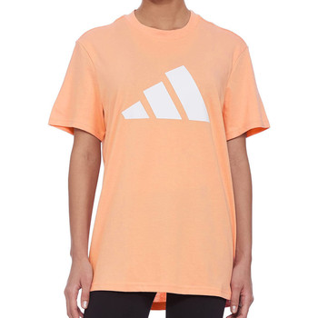 Textiel Dames T-shirts korte mouwen adidas Originals  Oranje