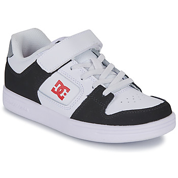 Schoenen Jongens Lage sneakers DC Shoes MANTECA 4 V Wit / Zwart