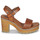 Schoenen Dames Sandalen / Open schoenen Refresh 170777 Bruin