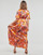 Textiel Dames Lange jurken Betty London ANYA Oranje