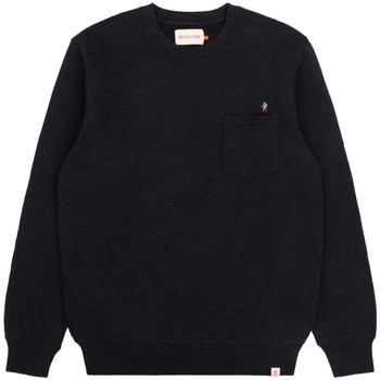 Textiel Heren Sweaters / Sweatshirts Rvlt Revolution Regular Crewneck Sweatshirt 2731 - Black Zwart
