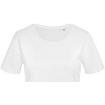 Textiel Dames T-shirts met lange mouwen Stedman  Wit