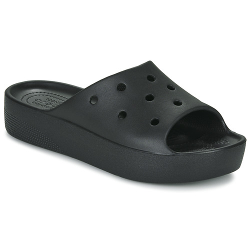 Schoenen slippers Crocs Classic Platform Slide Zwart