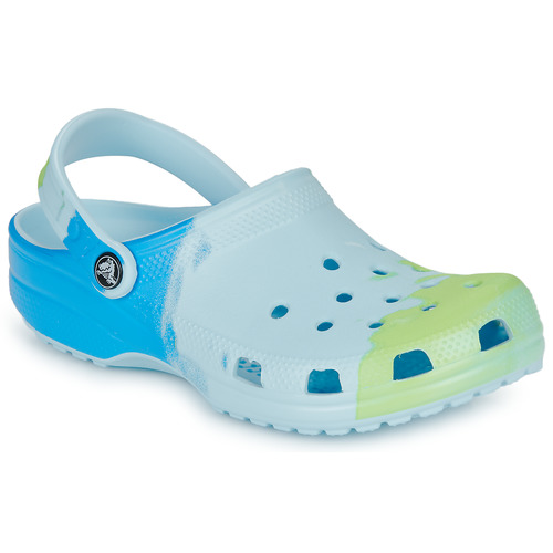 Schoenen Dames Klompen Crocs CLASSIC OMBRE CLOG Blauw / Groen