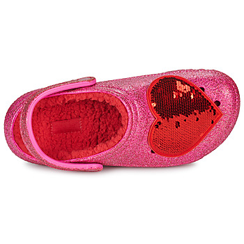 Crocs CLASSIC LINED VALENTINES DAY CLOG Roze / Rood