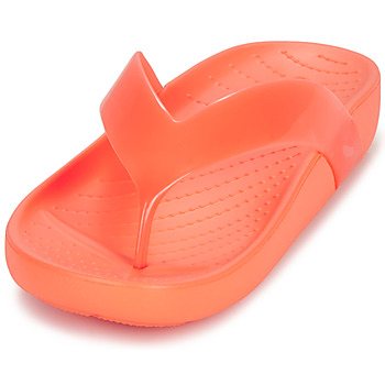Crocs Crocs Splash Glossy Flip Oranje