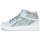 Schoenen Dames Hoge sneakers Semerdjian GIBRA-9398 Zilver / Beige