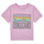 Textiel Kinderen T-shirts korte mouwen Patagonia Baby Regenerative Organic Certified Cotton Fitz Roy Skies T- Lila