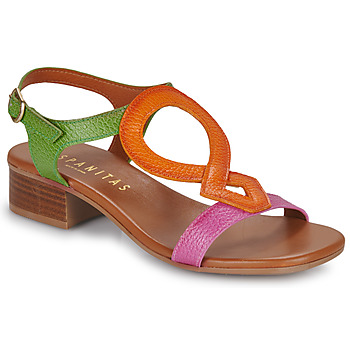 Schoenen Dames Sandalen / Open schoenen Hispanitas LARA Violet / Oranje / Groen
