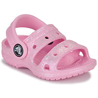 Schoenen Meisjes Sandalen / Open schoenen Crocs Classic Crocs Glitter Sandal T Roze