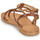 Schoenen Dames Sandalen / Open schoenen Les Tropéziennes par M Belarbi HILITRES Bruin / Goud