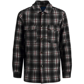 Textiel Dames Overhemden Jack & Jones Jorollie Check Shirt Jacket LS Zwart