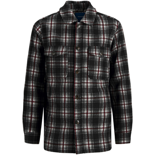 Textiel Dames Overhemden Jack & Jones Jorollie Check Shirt Jacket LS Zwart