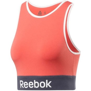 Ondergoed Dames Modern Bralette Reebok Sport Linear Logo Cotton Bra Rood