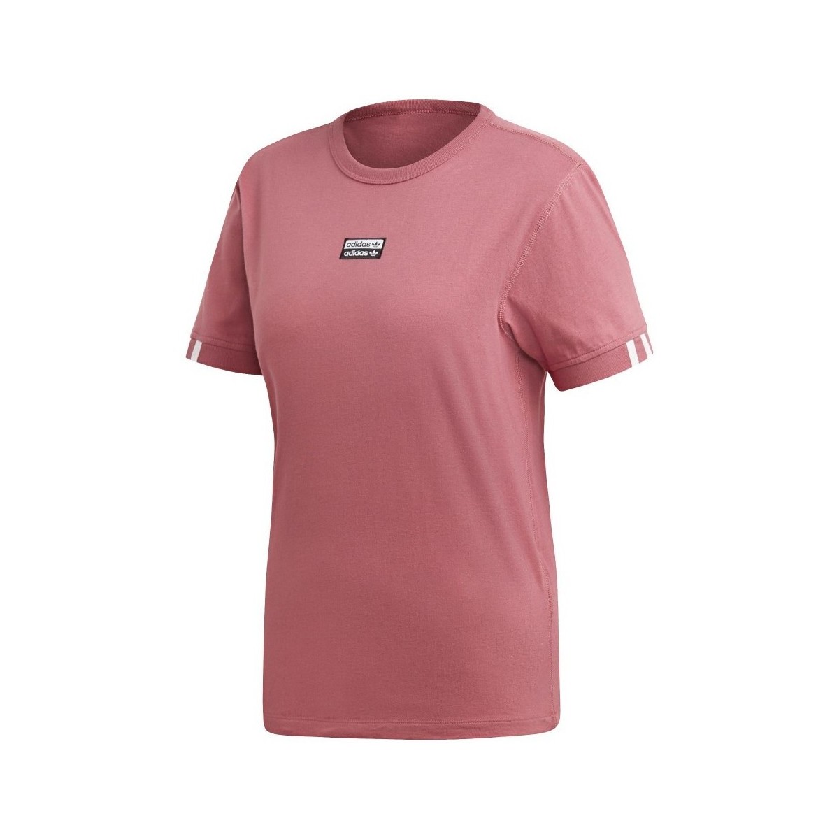 Textiel Dames T-shirts & Polo’s adidas Originals T Shirt Bruin