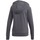 Textiel Dames Sweaters / Sweatshirts adidas Originals W E 3S Fz Hd Grijs
