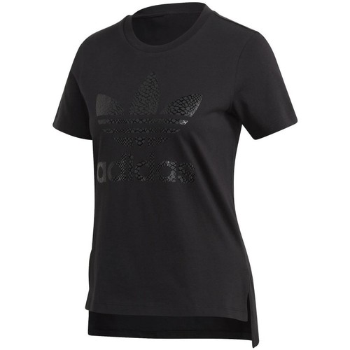 Textiel Dames T-shirts & Polo’s adidas Originals Tee Zwart