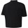 Textiel Dames T-shirts & Polo’s Reebok Sport Cl V P Cropeed Tee Zwart