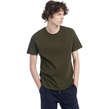 Textiel Heren T-shirts korte mouwen Penfield T-shirt  Hudson Script Groen