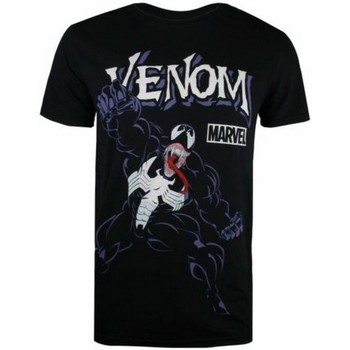 Textiel Heren T-shirts met lange mouwen Venom  Zwart