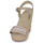 Schoenen Dames Sandalen / Open schoenen Tommy Hilfiger SEASONAL WEBBING WEDGE Beige
