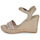 Schoenen Dames Sandalen / Open schoenen Tommy Hilfiger SEASONAL WEBBING WEDGE Beige