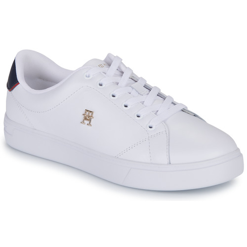 Schoenen Dames Lage sneakers Tommy Hilfiger ELEVATED ESSENTIAL COURT SNEAKER Wit