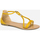 Schoenen Dames Sandalen / Open schoenen La Modeuse 15255_P42058 Geel