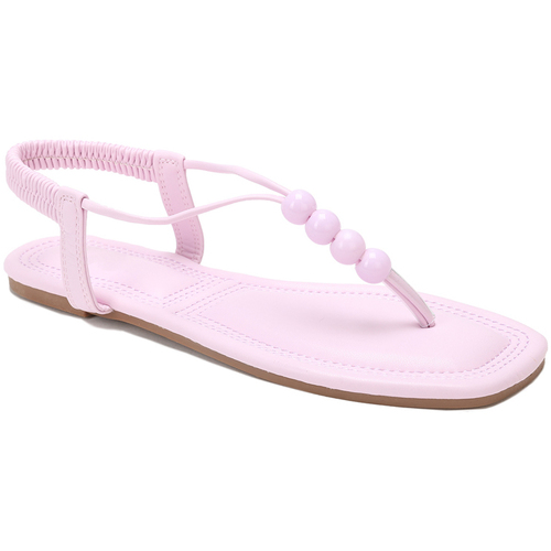 Schoenen Dames Sandalen / Open schoenen La Modeuse 58267_P133803 Roze