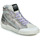Schoenen Dames Hoge sneakers Meline NCK322 Zilver / Lila