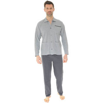 Textiel Heren Pyjama's / nachthemden Christian Cane SHAWN Grijs