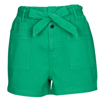 Textiel Dames Korte broeken / Bermuda's Naf Naf FREP SH1 Groen