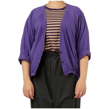 Textiel Dames Mantel jassen Wendy Trendy Top 221062 - Purple Multicolour