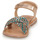 Schoenen Meisjes Sandalen / Open schoenen Mod'8 CANIBRAID Goud / Turquoize