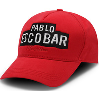 Accessoires Heren Pet Local Fanatic Baseball Cap Pablo Escobar Rood