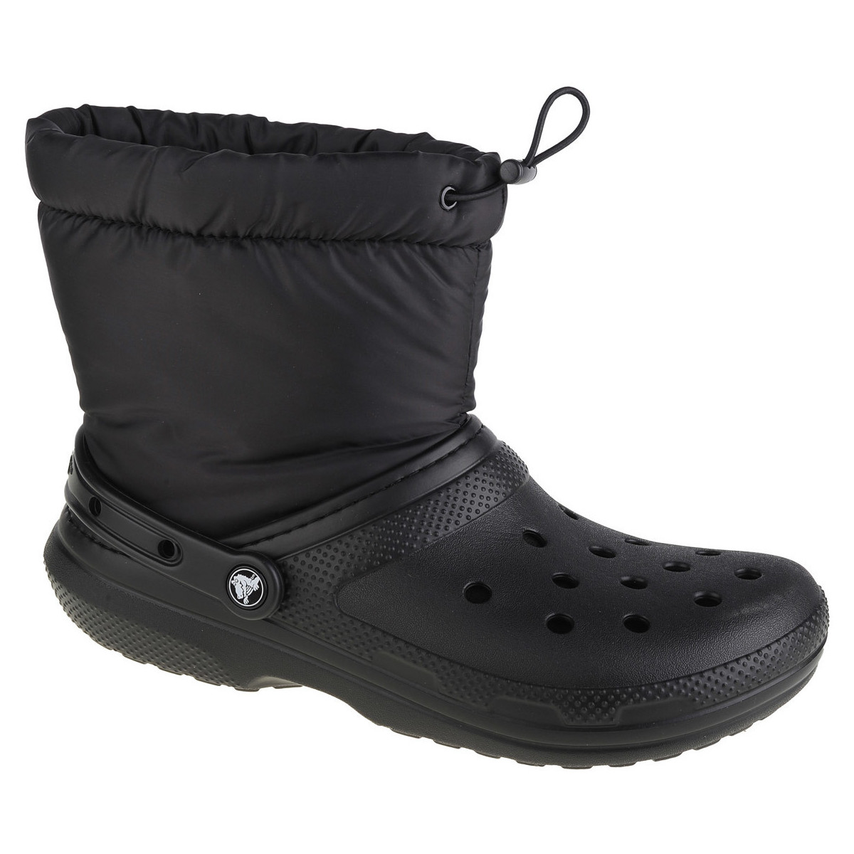 Schoenen Dames Snowboots Crocs Classic Lined Neo Puff Boot Zwart