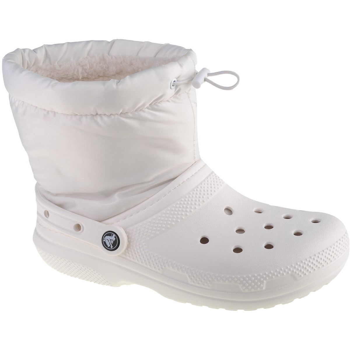 Schoenen Dames Snowboots Crocs Classic Lined Neo Puff Boot Wit
