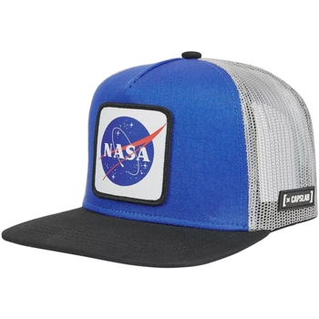 Accessoires Heren Pet Capslab Space Mission NASA Snapback Cap Blauw