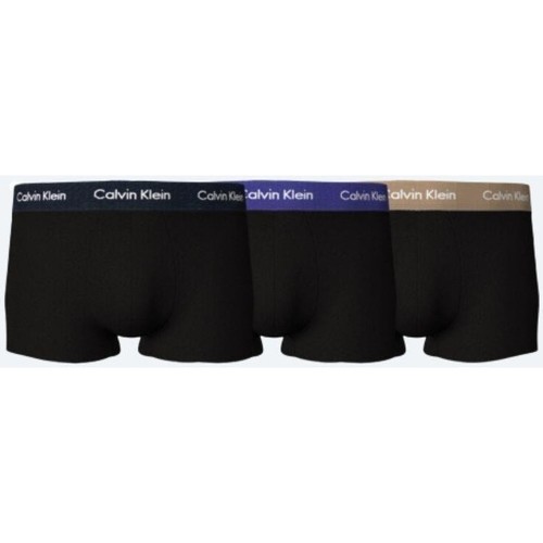 Ondergoed Heren BH's Calvin Klein Jeans 0000U2664G6ED LOW RISE TRUNK 3PK Zwart