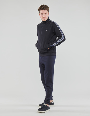 Fred Perry CONTRAST TAPE TRACK JACKET Marine