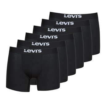 Ondergoed Heren Boxershorts Levi's SOLID BASIC BRIEF PACK X6 Zwart