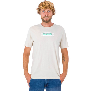 Textiel Heren T-shirts korte mouwen Hurley T-shirt  Every Explore Beige