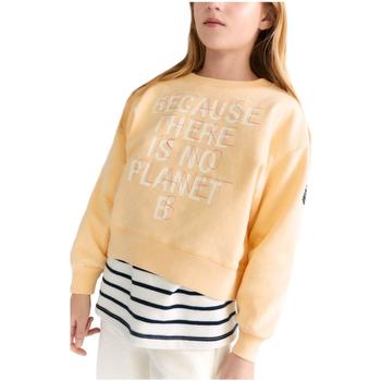 Textiel Meisjes Sweaters / Sweatshirts Ecoalf  Geel