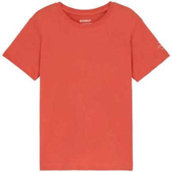 Textiel Jongens T-shirts korte mouwen Ecoalf  Oranje