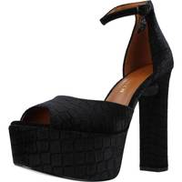 Schoenen Dames Sandalen / Open schoenen Kurt Geiger London SHOREDITCH HIGH PLATFOR Zwart